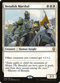 MTG Benalish Marshal - Dominaria #006 - Image 1