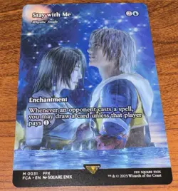 Stay with Me (Showcase) - Rhystic Study - Final Fantasy (FCA) - NM/M - Image 1