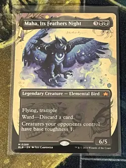 Maha, Its Feathers Night (Borderless) Bloomburrow - Image 1