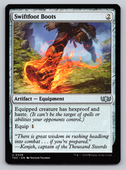 Swiftfoot Boots - Commander: Tarkir Dragonstorm - Image 1