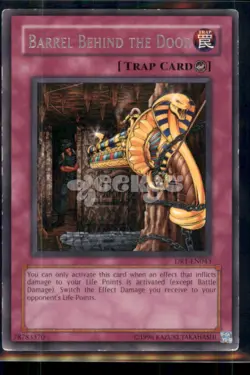 Yu-Gi-Oh! Barrel Behind The Door Rare DR1-EN043 $2 MIN ORDER - Image 1