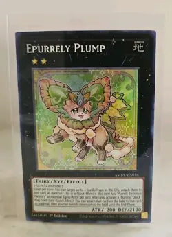 Yu-Gi-Oh! TCG: Epurrely Plump - AMDE-EN016 - Super Rare - NM - Image 1
