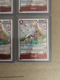 Hibari EB03-008 Extra Booster: One Piece Heroines Edition Foil Rare X 4 Lot - Image 5