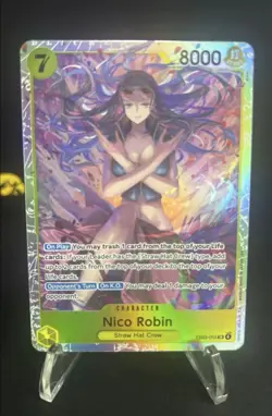 ONE PIECE English Nico Robin EB03-055 SR Extra Booster: Heroines Edition - Image 2