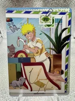 Naruto Uzumaki NRSA01-PU-006L4 Naruto Kayou Card Heavens Scroll NM English - Image 1