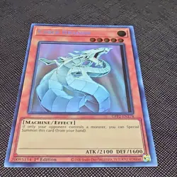 Konami Yu-Gi-Oh! Cyber Dragon GFP2-EN178 1st Edition Holo Machine Effect Card - Image 1