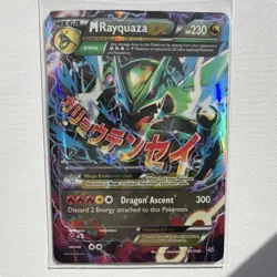 M Rayquaza EX 61/108 Ultra Rare Holo Roaring Skies 230HP Pokemon Card - Image 1