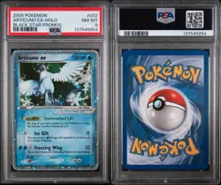 Pokemon Black Star Promo Articuno EX 2005 PSA 8 Mint Holo Card #032 - Image 3