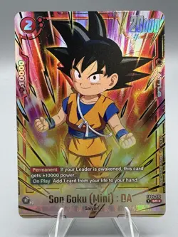 Son Goku (Mini) : DA - FB04-012 (Gold) - Fusion World Promotion Cards and Packs - Image 1