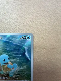 Pokemon Squirtle 170/165 Scarlet & Violet 151 Rare Holo Basic Card 2023 - Image 3