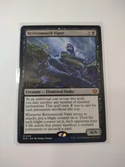 Rottenmouth Viper (107) Bloomburrow BLB MTG Magic - Image 1