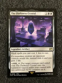 Magic The Gathering MTG - The Darkness Crystal - Final Fantasy - Image 1