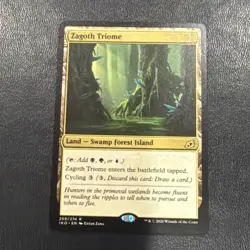 MTG Zagoth Triome Ikoria: Lair of Behemoths 259/274 Regular Rare - Image 1