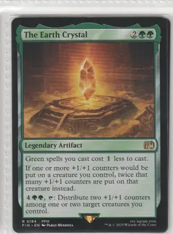 MTG The Earth Crystal #184 Final Fantasy Normal Rare NM - Image 1