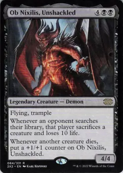 MTG Ob Nixilis, Unshackled (84) | NM | Double Masters 2022 {2X2} - Image 1