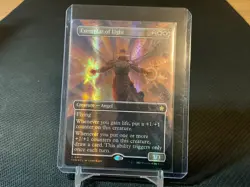 Exemplar of Light - Mana Foil Borderless - NM - Foundations FDN - MTG - Image 1