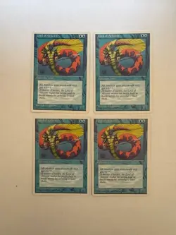 🌊 MTG Lord of Atlantis X4 – 4th Edition | Rare Creature | Never Played - Image 1
