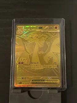 MEGA CHARIZARD X EX 2025 POKEMON PHANTASMAL FLAMES EN #130/094 HYPER RARE - Image 2