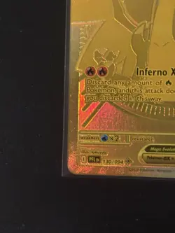 MEGA CHARIZARD X EX 2025 POKEMON PHANTASMAL FLAMES EN #130/094 HYPER RARE - Image 5