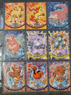 Pokemon Topps 1999 TV Animation Edition Complete Collection Series 2 - Image 3