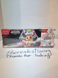Pokemon Sam's Club Prismatic Evolutions Surprise Box Booster Bundle Lot of 4 - Image 5