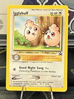 Pokemon Card | Igglybuff #36 | WoTC Black Star Promo | NM 🇨🇦 - Image 1