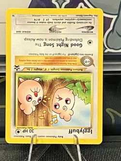 Pokemon Card | Igglybuff #36 | WoTC Black Star Promo | NM 🇨🇦 - Image 2