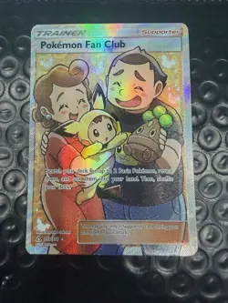 Pokemon Fan Club Ultra Prism Ultra Rare Card 155/156 S&M: Pokemon TCG LP- - Image 1