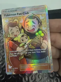 Pokemon Fan Club Ultra Prism Ultra Rare Card 155/156 S&M: Pokemon TCG LP- - Image 2