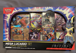 Mega Lucario ex Figure Collection | Pokemon TCG | Brand New and Sealed - Image 1