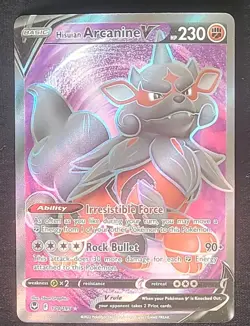 Pokemon Hisuian Arcanine V 179/195 Silver Tempest - Image 1