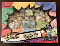 Pokemon TCG Ascended Heroes First Partner Deluxe Pin Collection Factory Sealed - Image 1