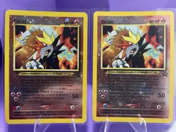 Two Pokemon TCG Entie Black Star Promo #34 Moderately Played - Image 1