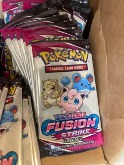 Pokemon Fun Pack lot Fusion Strike Sword & Shield 80 Total 3 card packs Sealed - Image 2