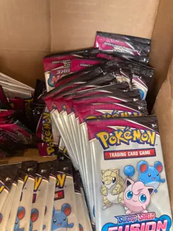 Pokemon Fun Pack lot Fusion Strike Sword & Shield 80 Total 3 card packs Sealed - Image 3