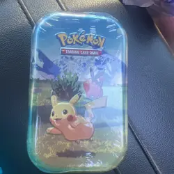 Pokemon Ascended Heroes Mini Tin Sealed Pikachu & Tepig - Image 1