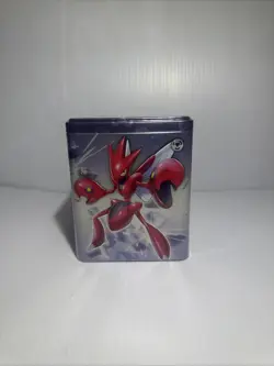 Pokemon TCG 2024 Steel Type Stacking Tin 3 Booster Packs and 2 Stickers Sheets - Image 1