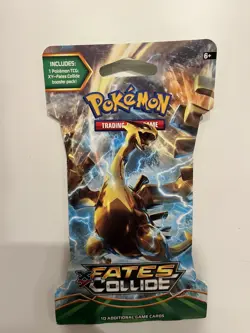 Pokemon XY Fates Collide Sleeved Booster Pack Art Set Case Fresh - bundle of 4 - Image 3