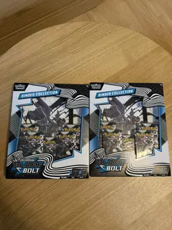 Pokemon TCG: S&V Black Bolt Binder Collection Factory Sealed Box - Image 2