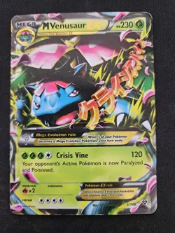 Pokemon TCG Mega Venusaur EX 2/146 Holo Rare 2014 - Image 2