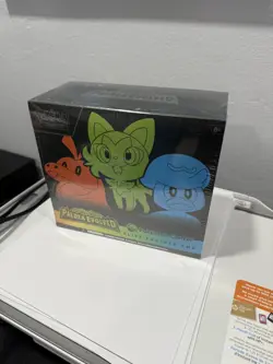 2023 Pokemon Paldea Evolved Pokemon Center Sealed ETB Elite Trainer Box - Image 1