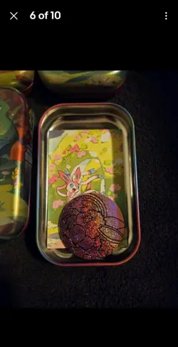 Pokemon TCG Prismatic Evolutions Mini Tin Display. (Empty No Packs) - Image 3