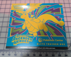 Pokemon TCG: Ascended Heroes Pokemon Center Exclusive ETB New Sealed In Hand - Image 1