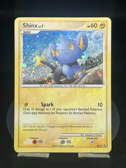 Pokemon TCG Shinx DP15 Diamond & Pear Promo Holo Bleed MP - Image 1