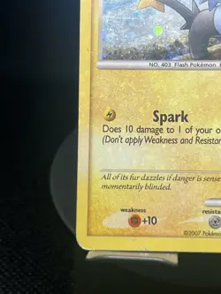 Pokemon TCG Shinx DP15 Diamond & Pear Promo Holo Bleed MP - Image 5