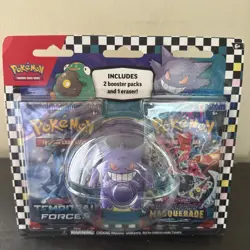 Pokemon Gengar Back 2 School 2 Booster Pack With Eraser New In Package - Image 1