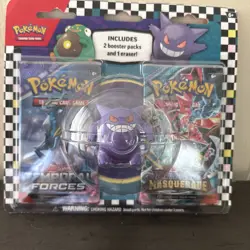 Pokemon Gengar Back 2 School 2 Booster Pack With Eraser New In Package - Image 3