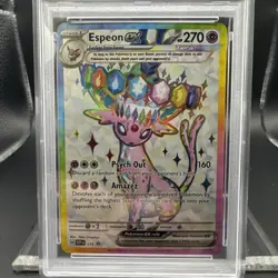 2025 Pokemon Scarlet & Violet Espeon #175 Figure Collection Promo PSA 10 Graded - Image 3
