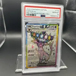 2025 Pokemon Scarlet & Violet Espeon #175 Figure Collection Promo PSA 10 Graded - Image 4