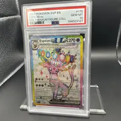 2025 Pokemon Scarlet & Violet Espeon #175 Figure Collection Promo PSA 10 Graded - Image 5